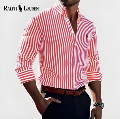 RL Striped Cotton Dress Shirt